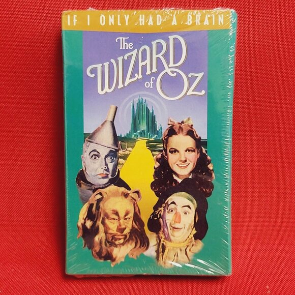VTG The Wizard of Oz If I Only Had A Brain Audio Cassette New Sealed 1998 - Picture 1 of 7